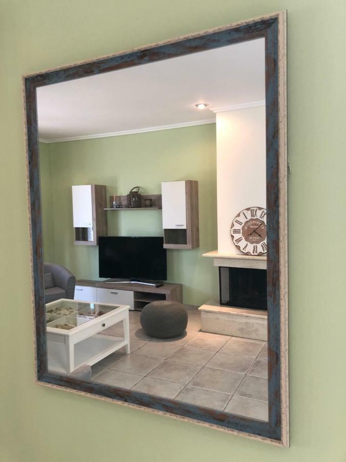 Blue Thea Luxury Villa In Afitos Extérieur photo