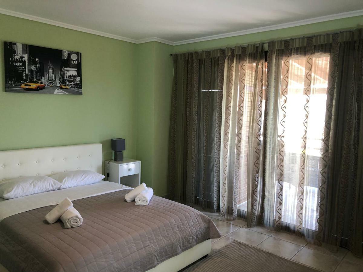 Blue Thea Luxury Villa In Afitos Extérieur photo